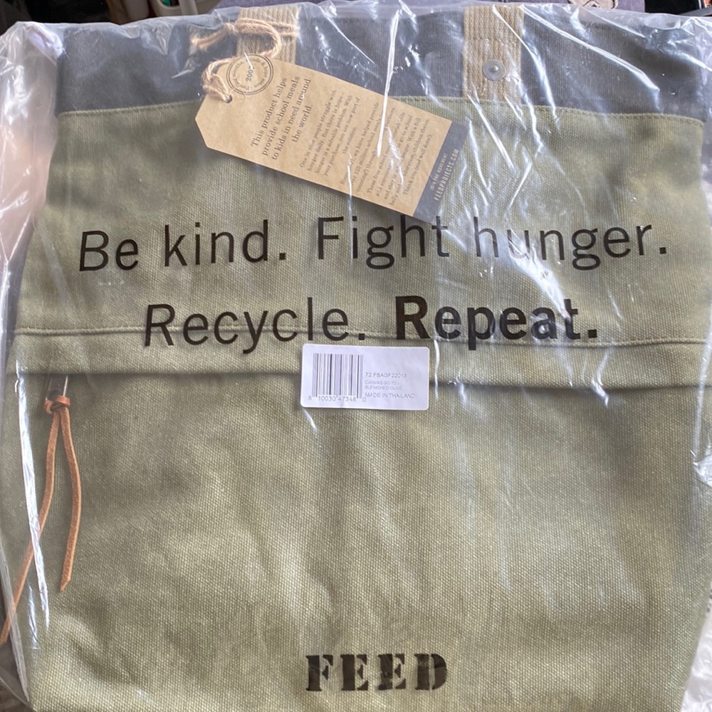Canvas FEED bag